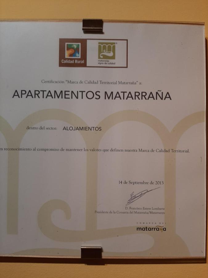 Apartamentos Matarranya Valderrobres Exterior photo